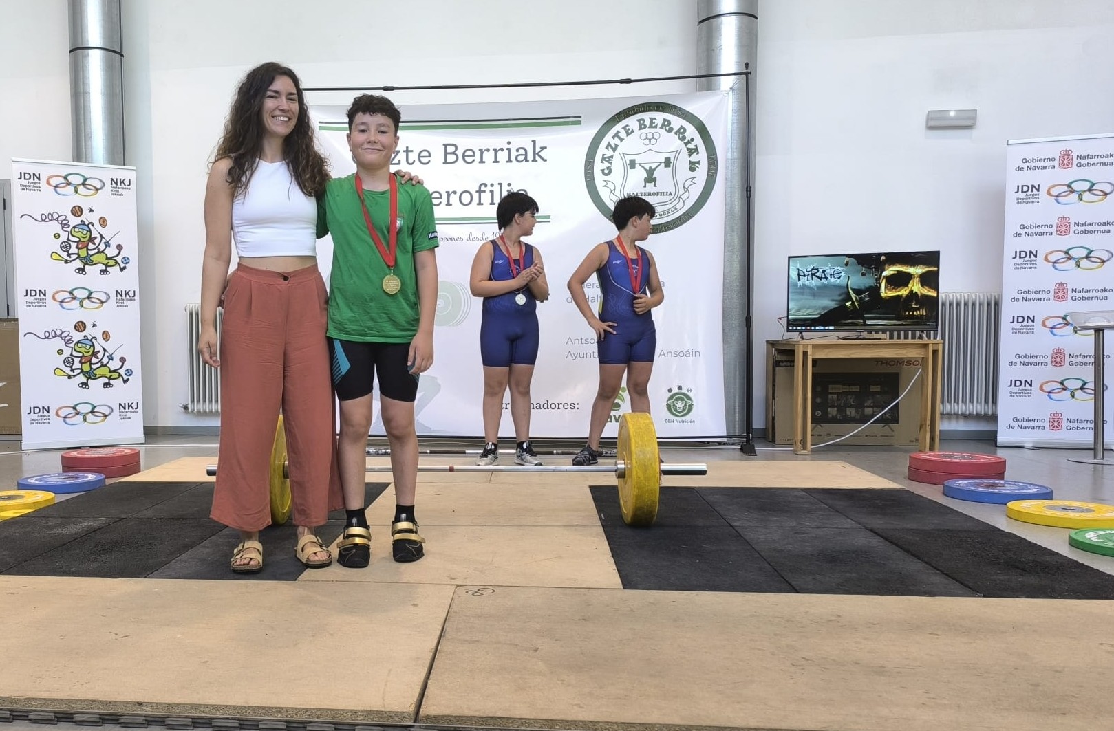 Lluvia de récords en la 3ª jornada de los XXXVIII Juegos Deportivos de Navarra